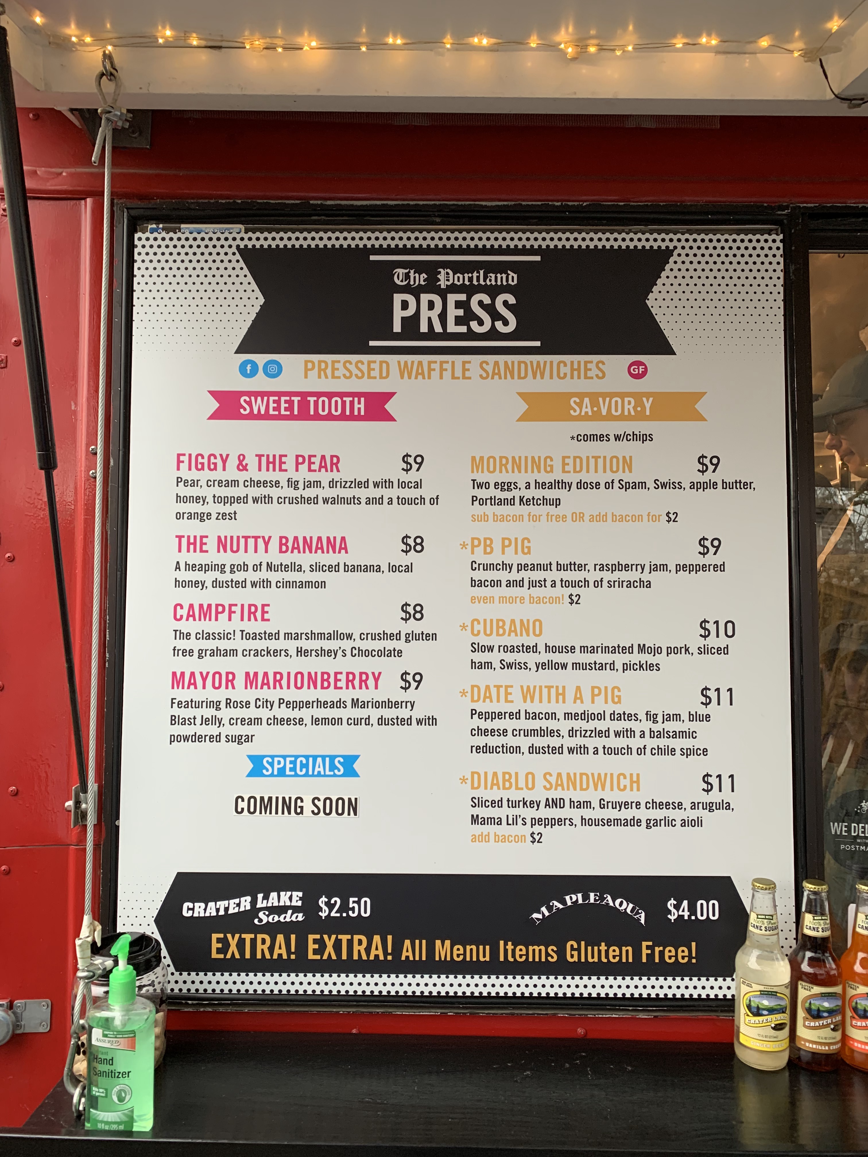The Portland Press Food Cart - Culinary Treasure by Steven Shomler