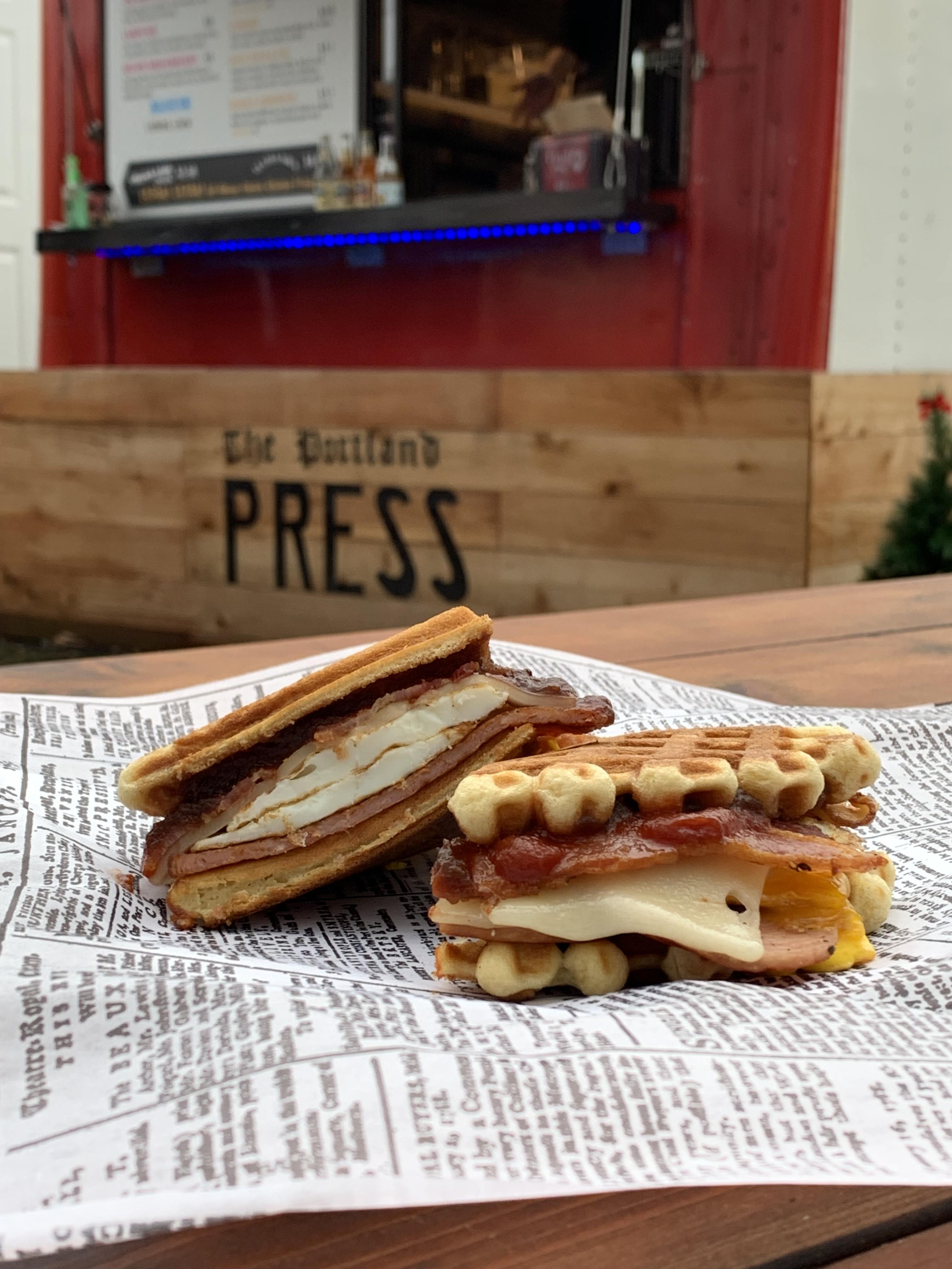 The Portland Press Food Cart - Culinary Treasure by Steven Shomler