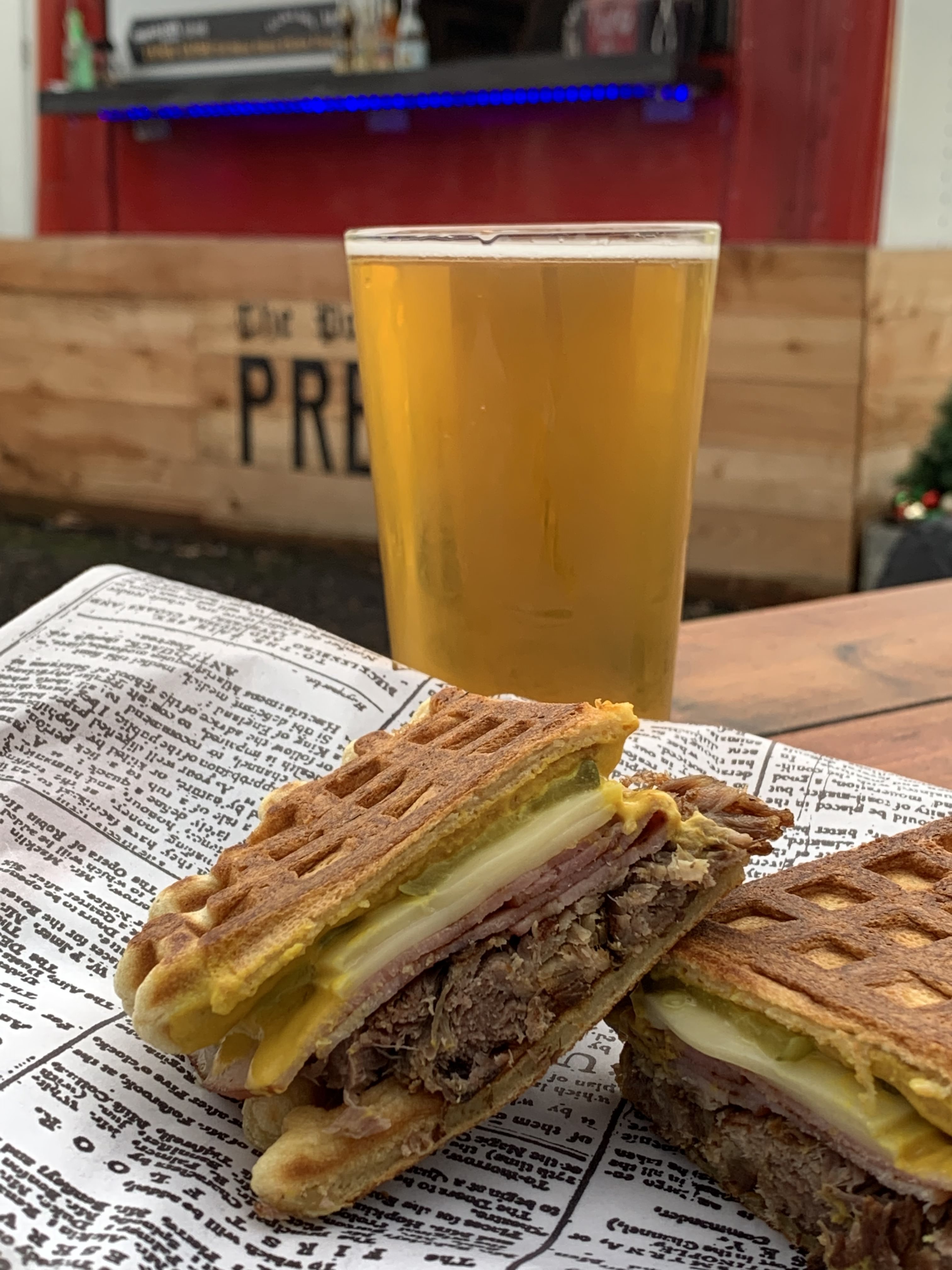 The Portland Press Food Cart - Culinary Treasure by Steven Shomler