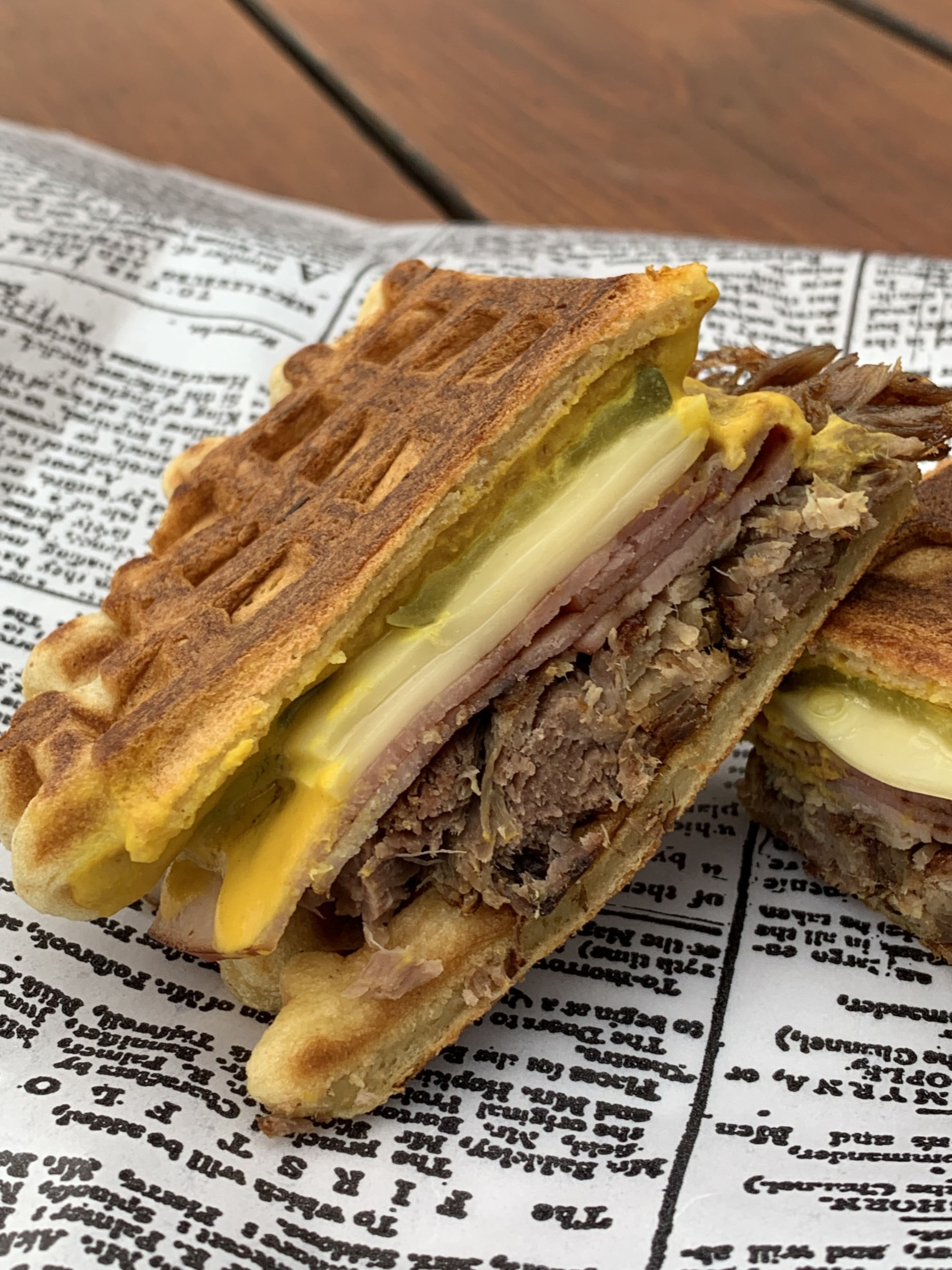 The Portland Press Food Cart - Culinary Treasure by Steven Shomler