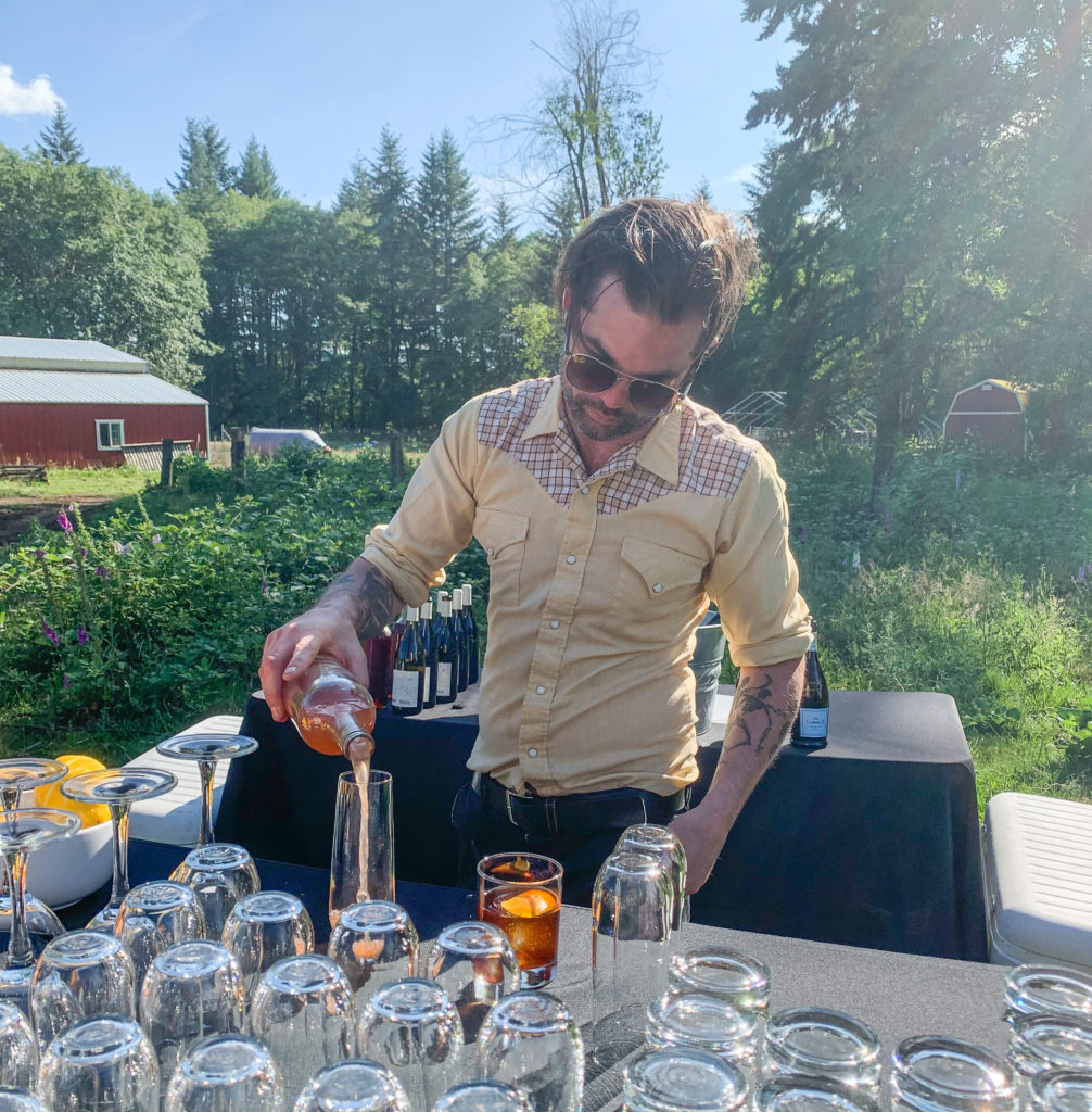 Wallow & Root Farm Dinner with Tournant and Piccone's Corner Photo by Steven Shomler