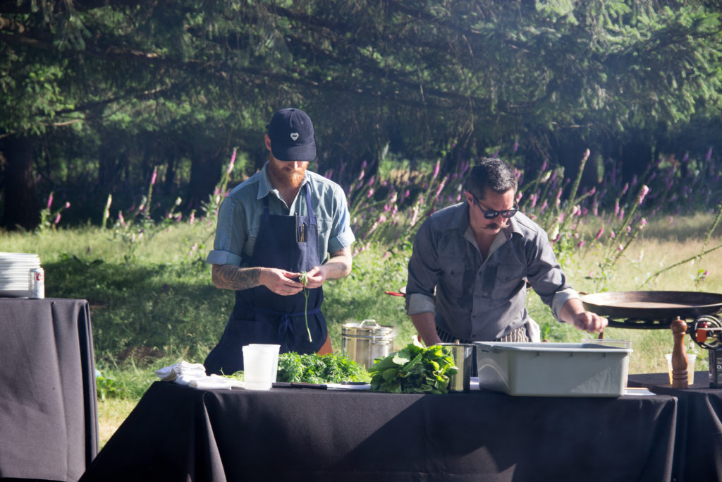 Wallow & Root Farm Dinner with Tournant and Piccone's Corner Photo by Steven Shomler