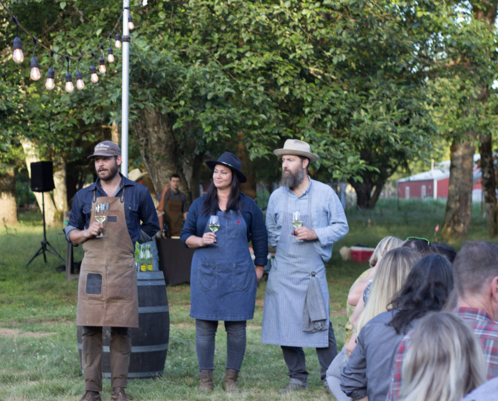 Wallow & Root Farm Dinner with Tournant and Piccone's Corner Photo by Steven Shomler