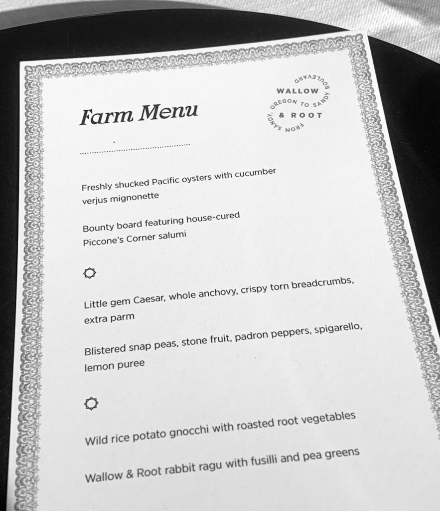 Wallow & Root Farm Dinner with Tournant and Piccone's Corner