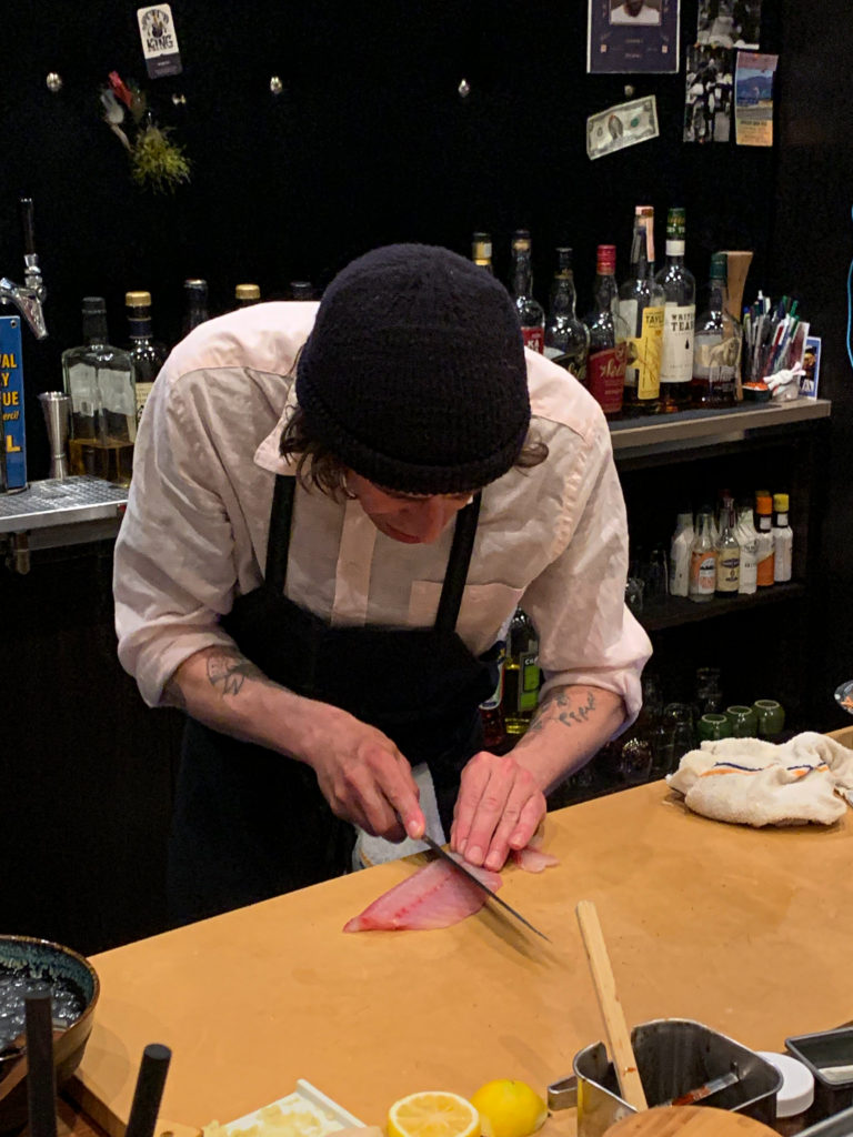Paul and Lance Sashimi Bar Photos by Steven Shomler for Culinary Treasure, Savory Travel Adventures, and The Portland Culinary Podcast