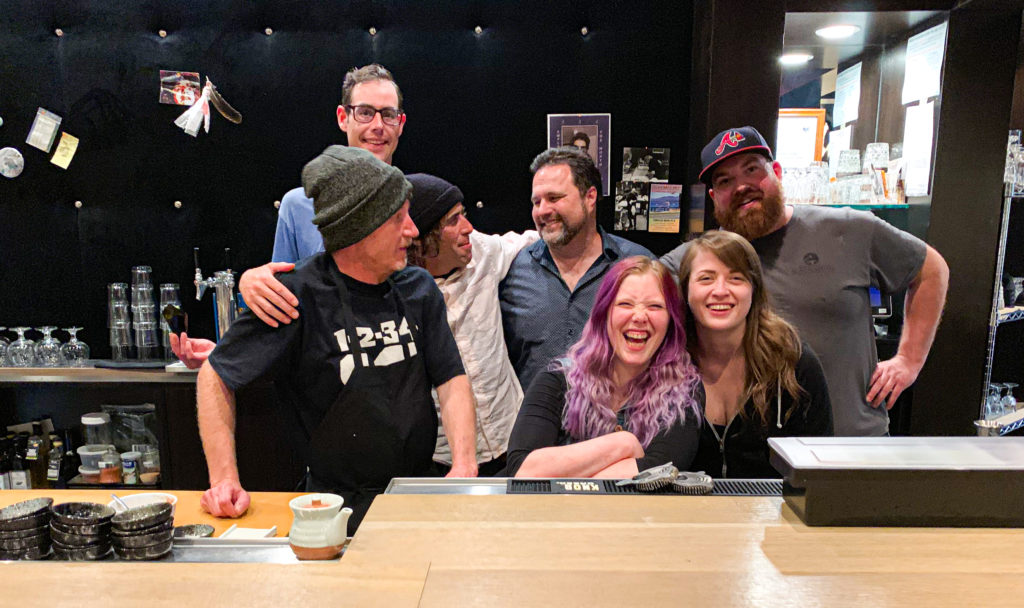 Paul and Lance Sashimi Bar Photos by Steven Shomler for Culinary Treasure, Savory Travel Adventures, and The Portland Culinary Podcast
