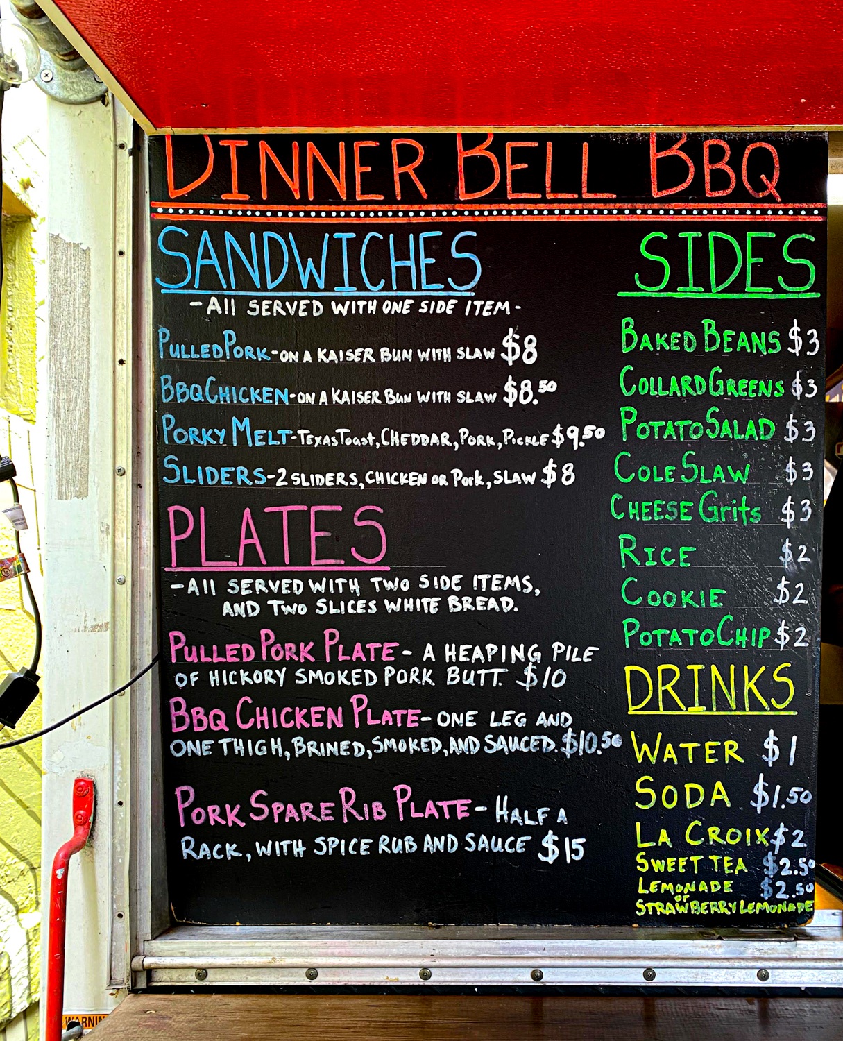 The Porky Melt at The Dinner Bell Barbecue Food Cart – A Culinary Treasure! Culinary Treasure Network Steven Shomler 
