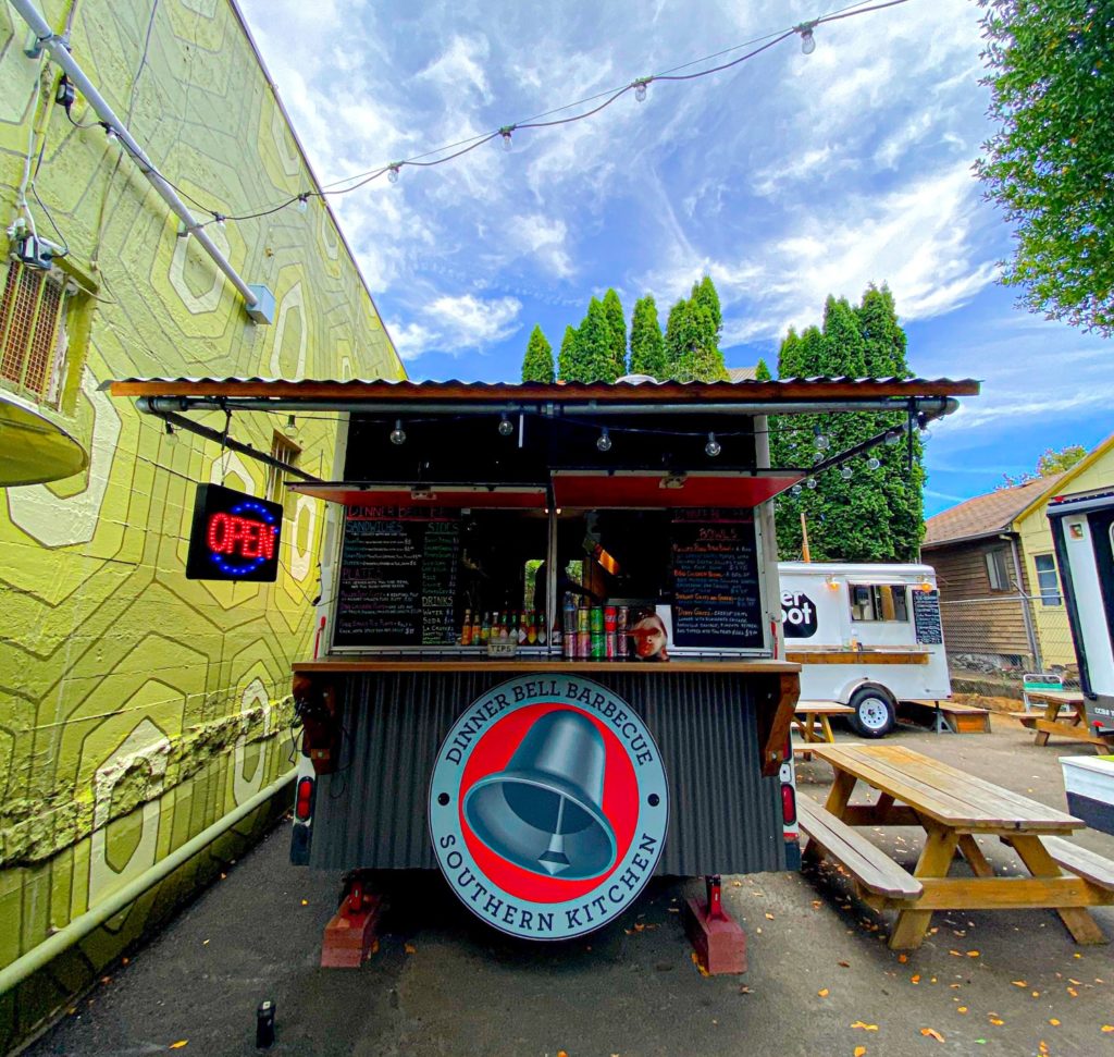 The Porky Melt at The Dinner Bell Barbecue Food Cart This is Culinary
