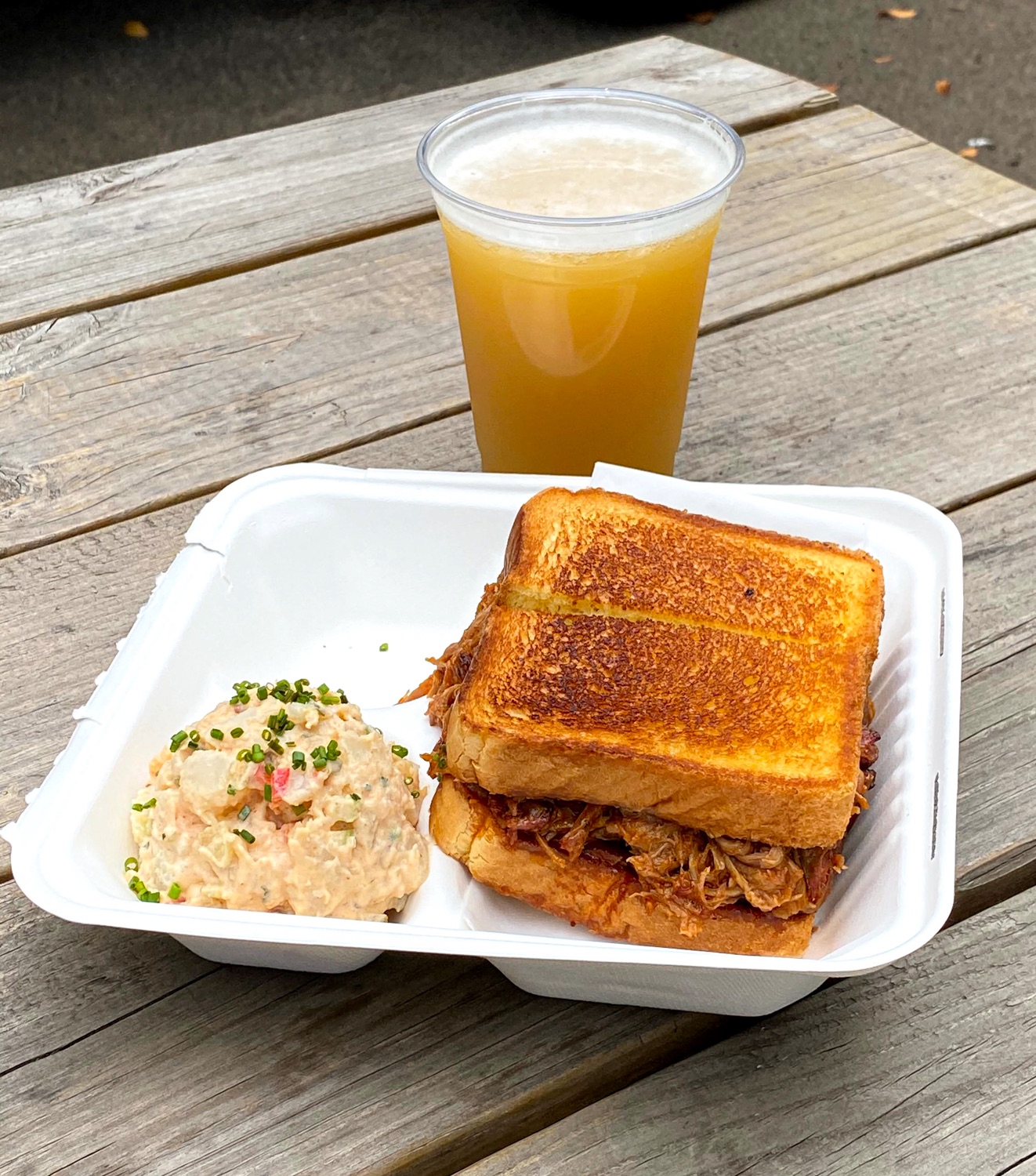 The Porky Melt at The Dinner Bell Barbecue Food Cart – A Culinary Treasure! Culinary Treasure Network Steven Shomler 