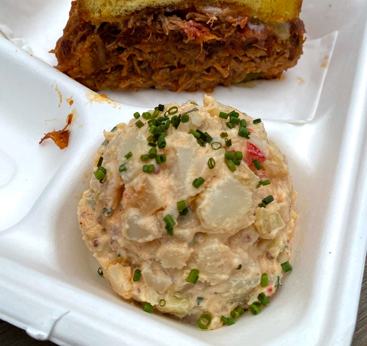 The Porky Melt at The Dinner Bell Barbecue Food Cart – A Culinary Treasure! Culinary Treasure Network Steven Shomler 