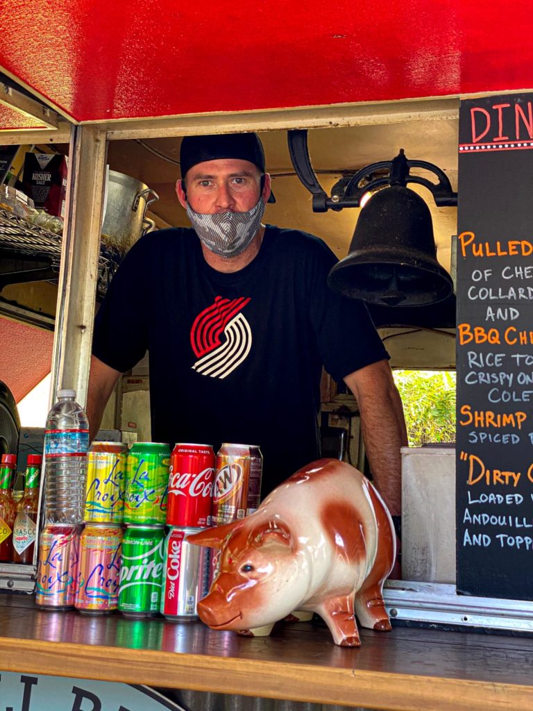 The Porky Melt at The Dinner Bell Barbecue Food Cart This is Culinary