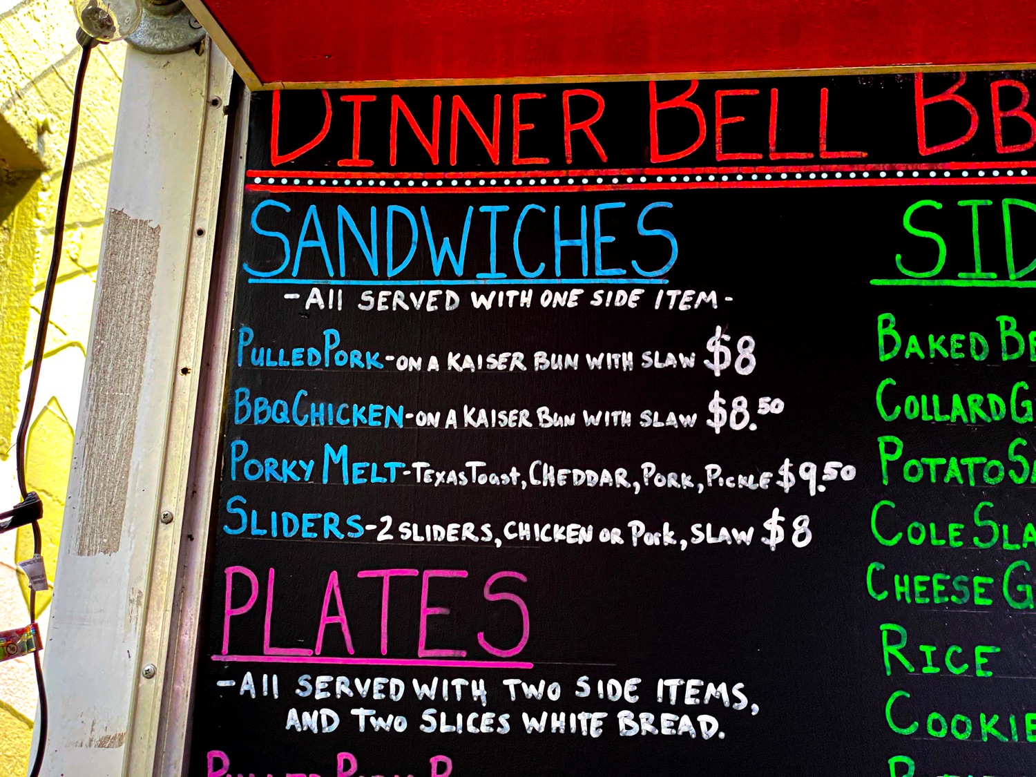 The Porky Melt at The Dinner Bell Barbecue Food Cart – A Culinary Treasure! Culinary Treasure Network Steven Shomler 
