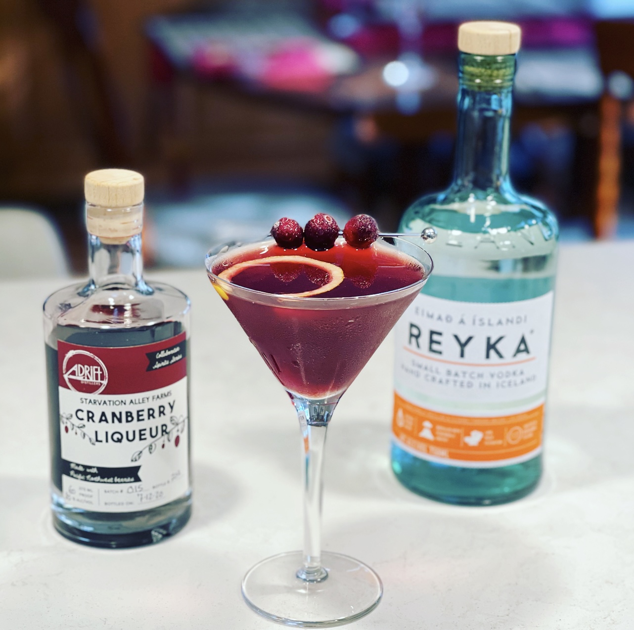 The Pacific Drift - An Exquisite Cranberry Martini By Steven Shomler The Culinary Treasure Network