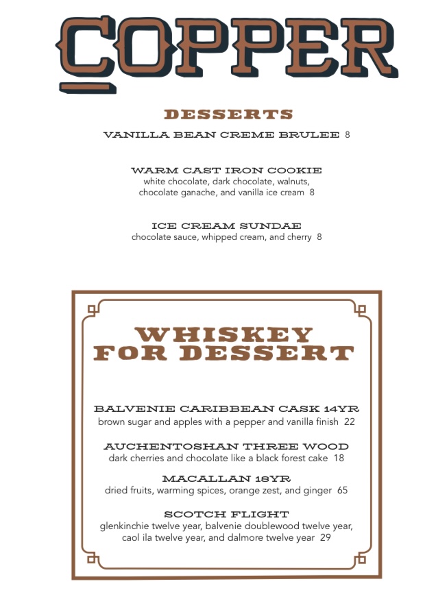 Copper Whiskey Bar & Grill Bozeman Montana This is Culinary Treasure Steven Shomler 