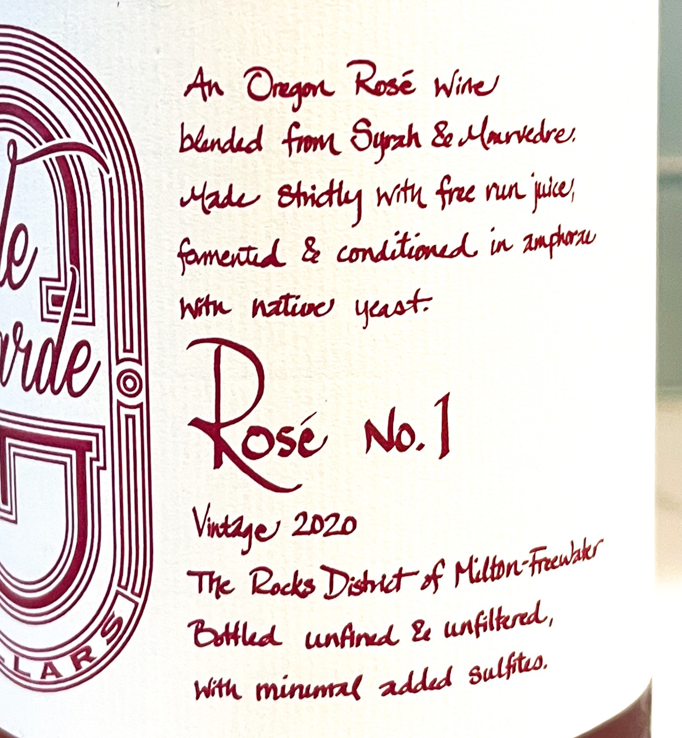 Rose No. 1 From deGarde Cellars – The Review & The 411 The Noteworthy Wine Journal