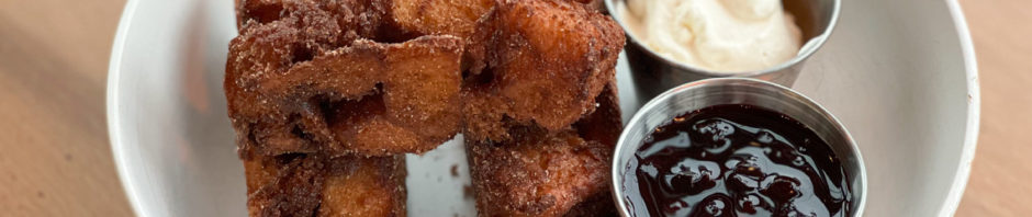 The Piccone Donut - A Culinary Gem! ~OR~ We Present to You - The Phenomenal Picconut! Photos by Steven Shomler Culinary Treasure Network