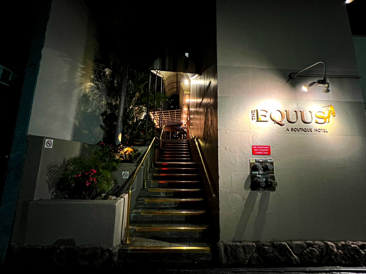 the Paniolo Bar located at the Equus Hotel.