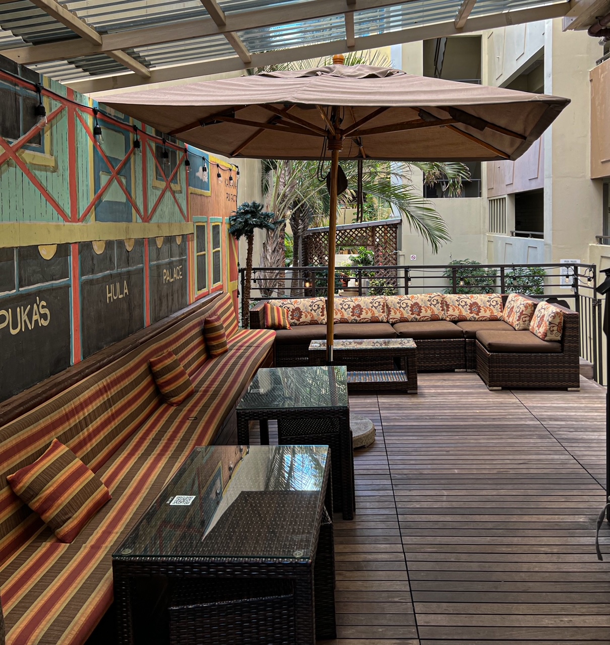 the Paniolo Bar located at the Equus Hotel.