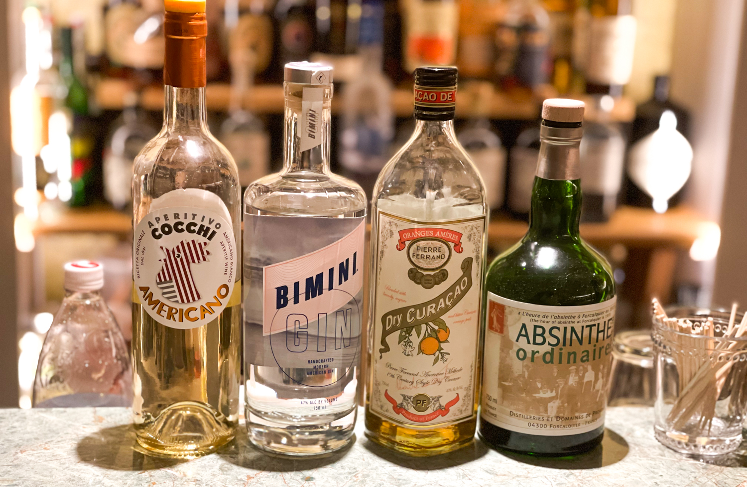 A Rush and a Push Cocktail created by Dan Marchese 