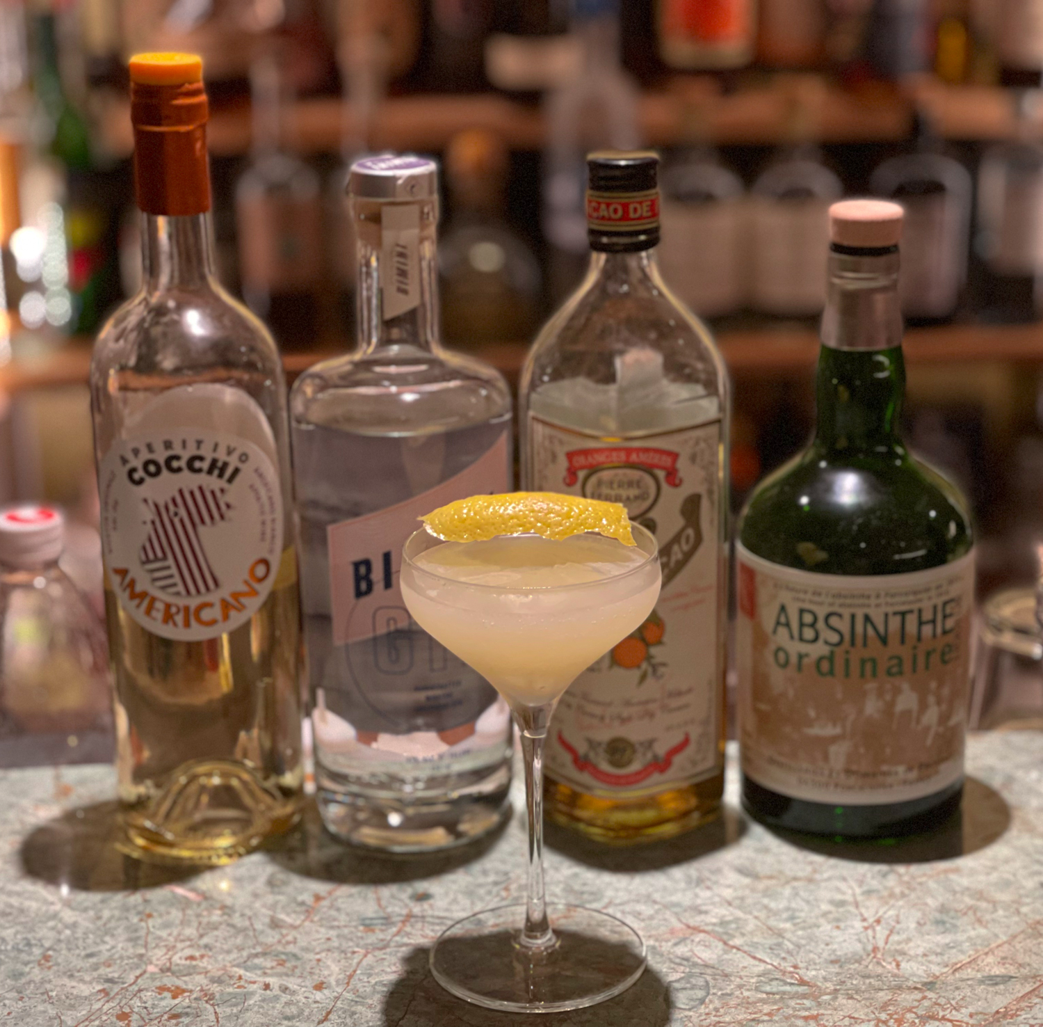 A Rush and a Push Cocktail created by Dan Marchese Aragosta On Deer Isle Maine – Craft Cocktail Treasure!