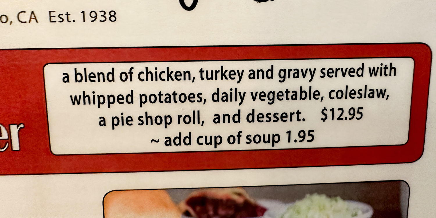 San Diego’s Chicken Pie Shop 