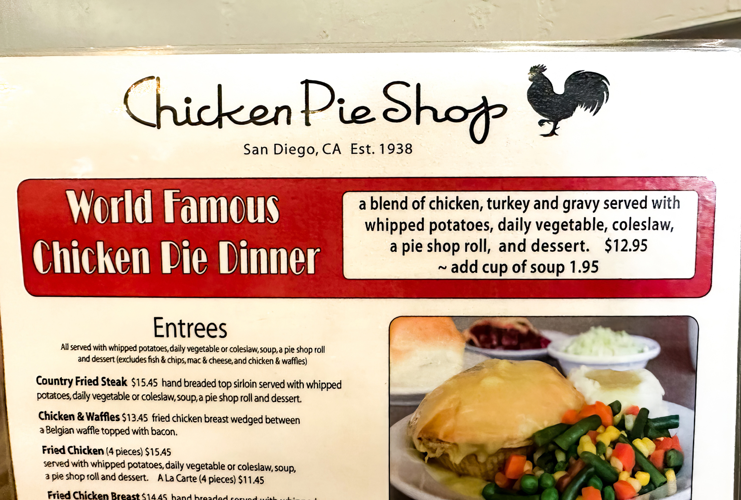San Diego’s Chicken Pie Shop 