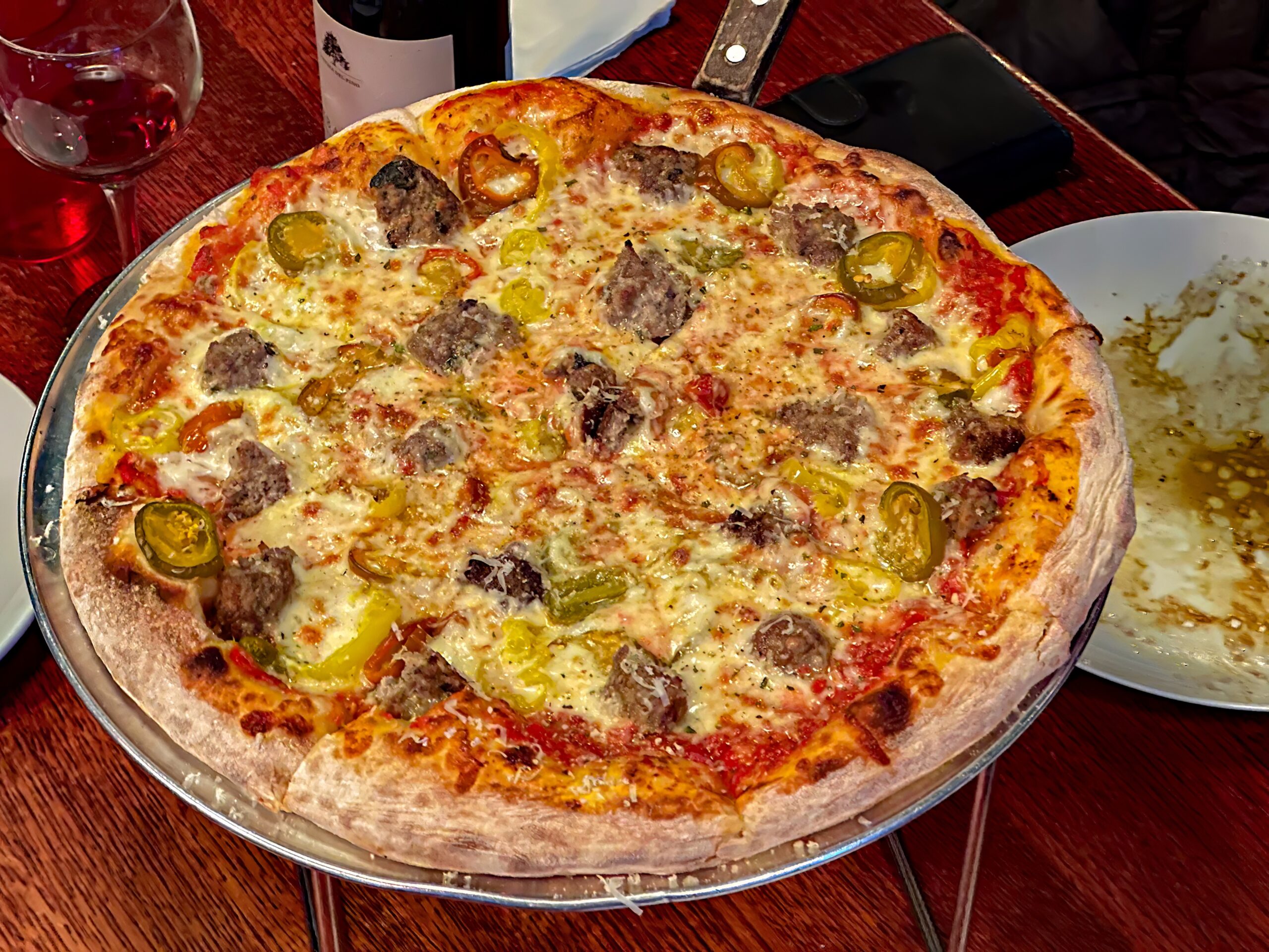 A Magnificent Meal at Pinky’s Pizza In Portland, Oregon!