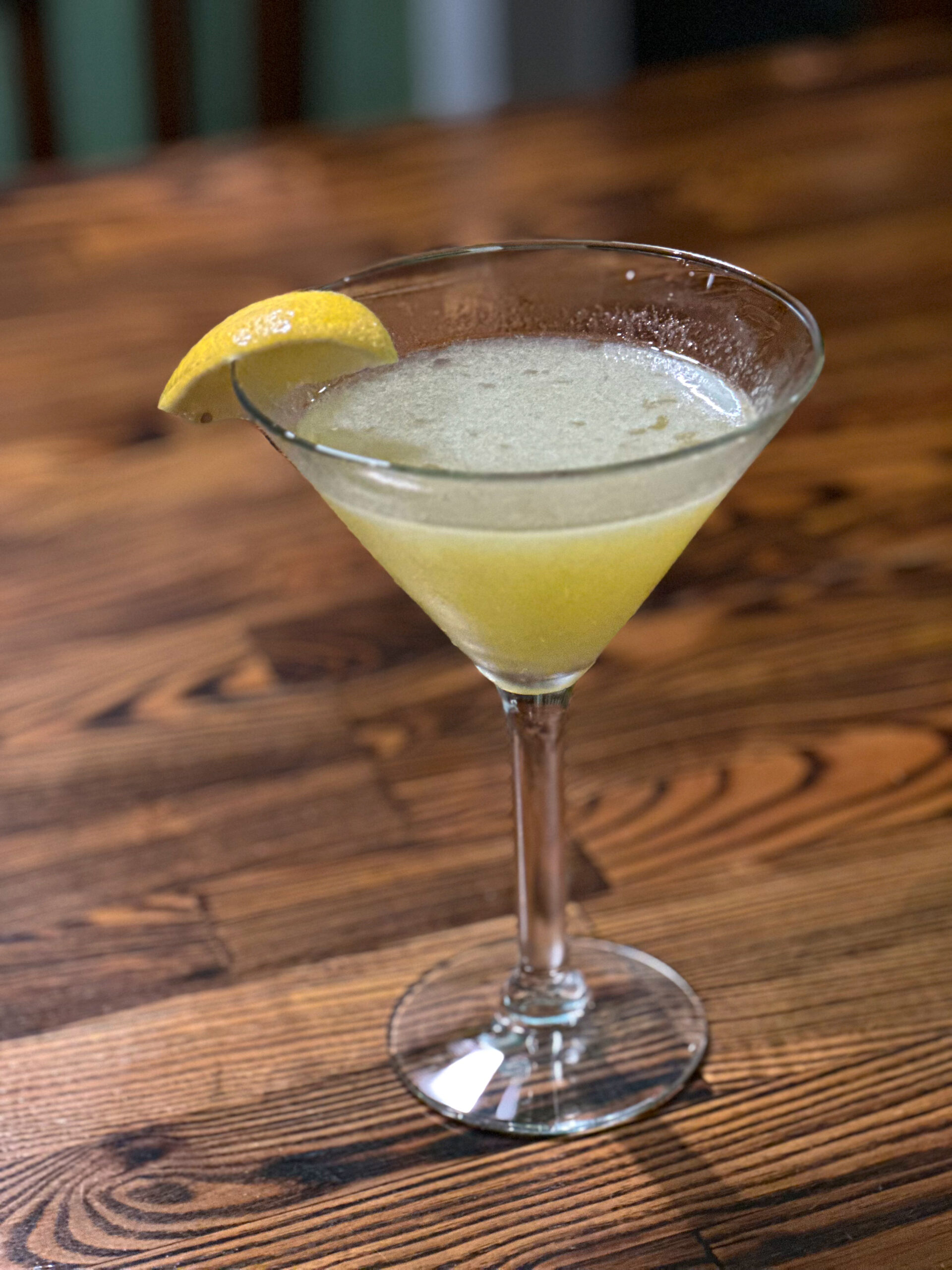 Lilikoi Lemon Martini the Bistro in Kilauea