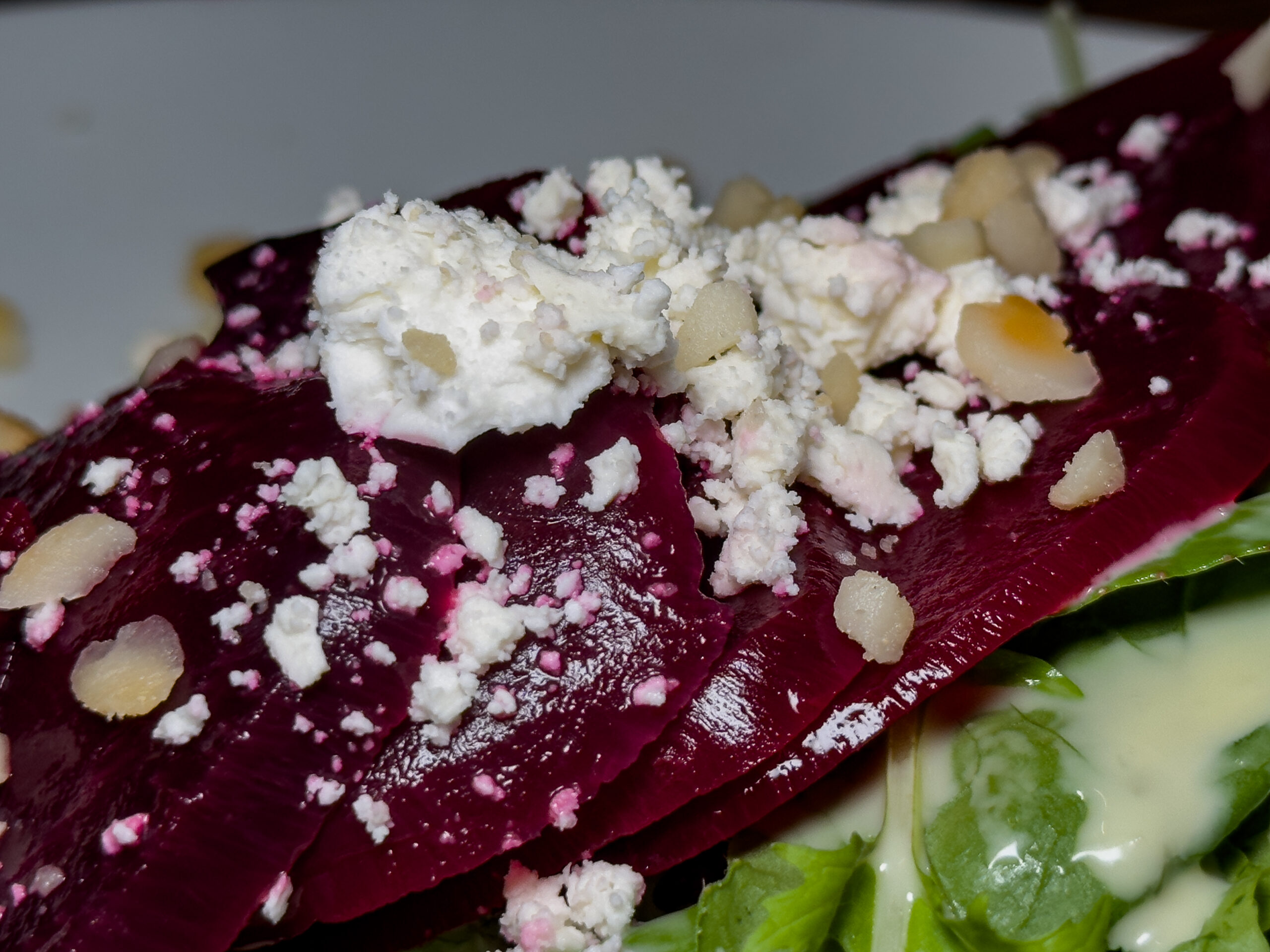 Fresh Beets Salad the Bistro in Kilauea