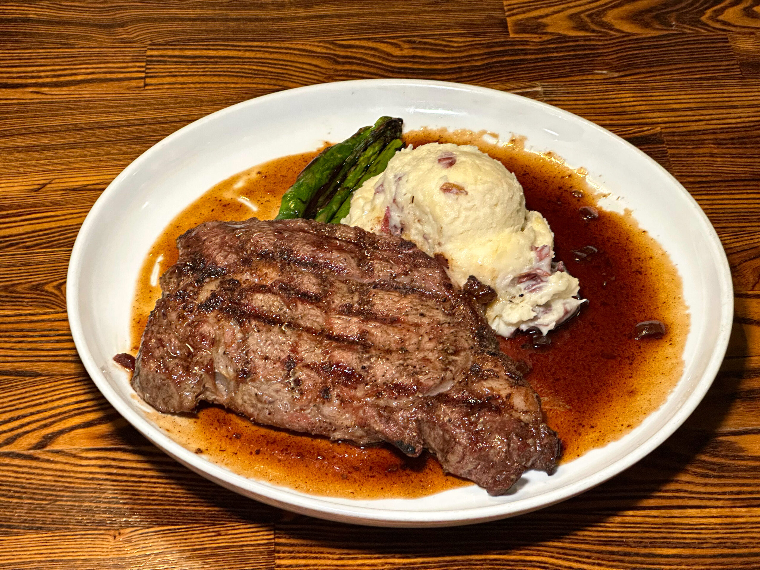 Ribeye Steak the Bistro in Kilauea