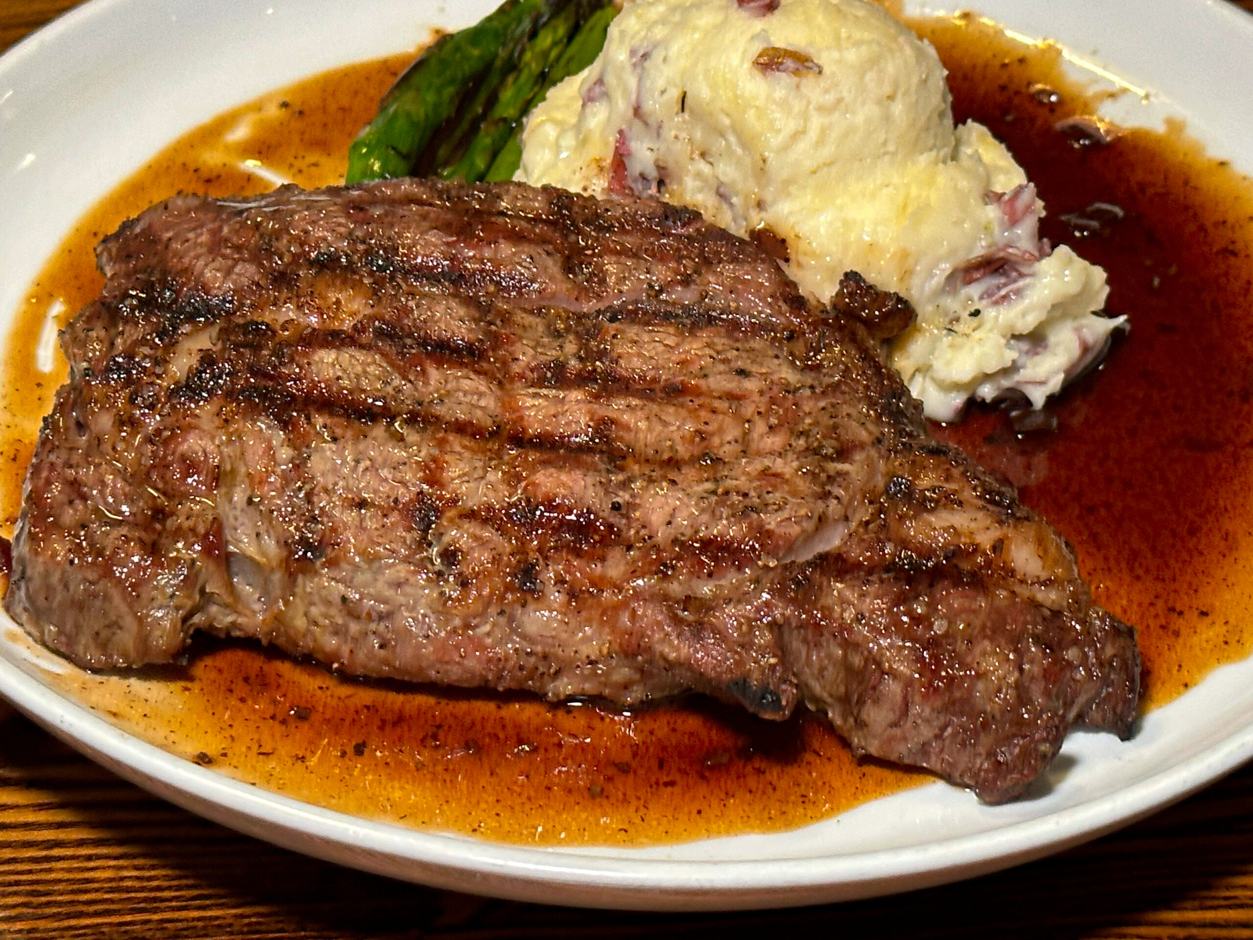 Ribeye Steak the Bistro in Kilauea