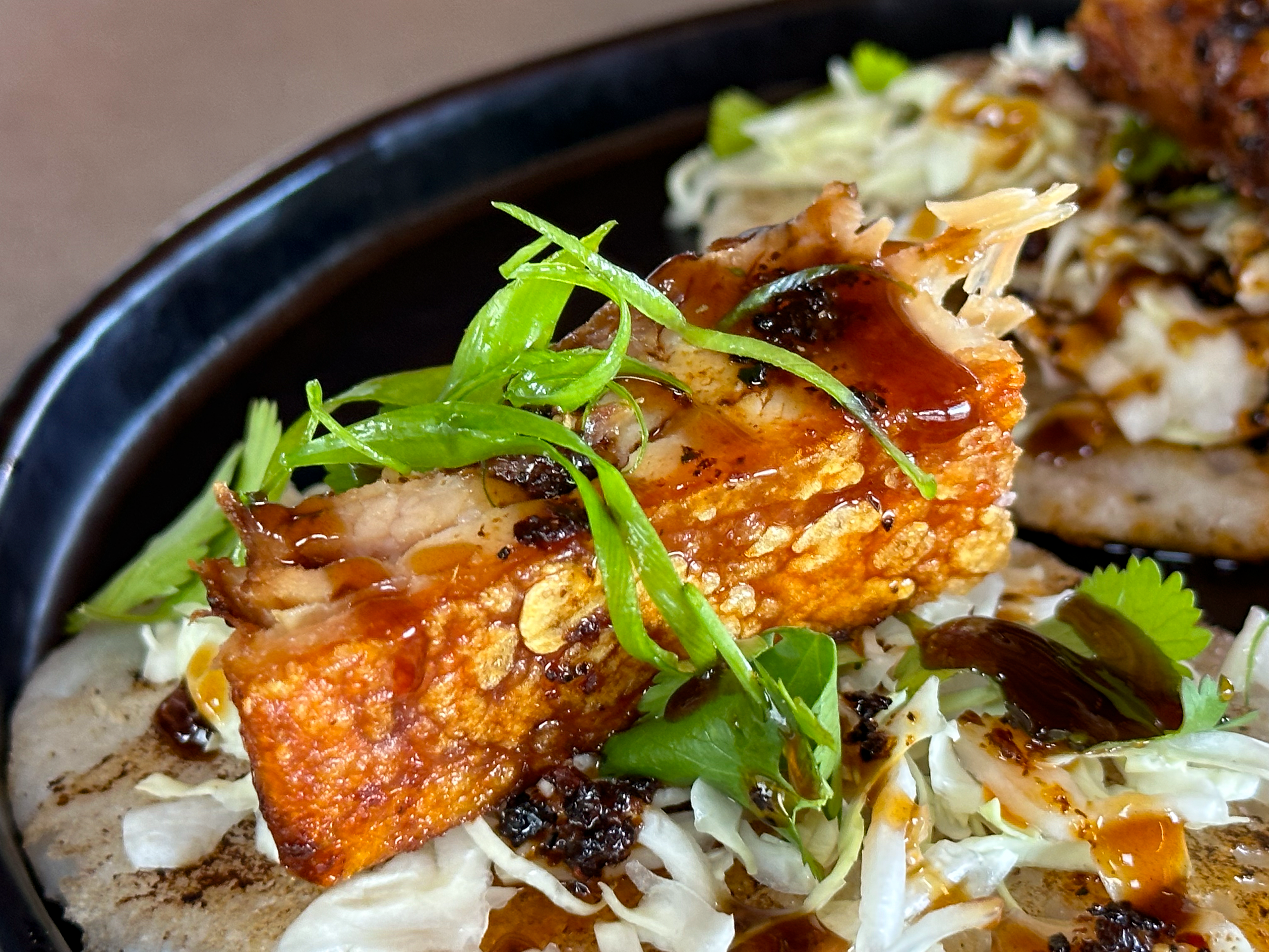 Pork Belly Pupu at Friendly Waves Kauai 