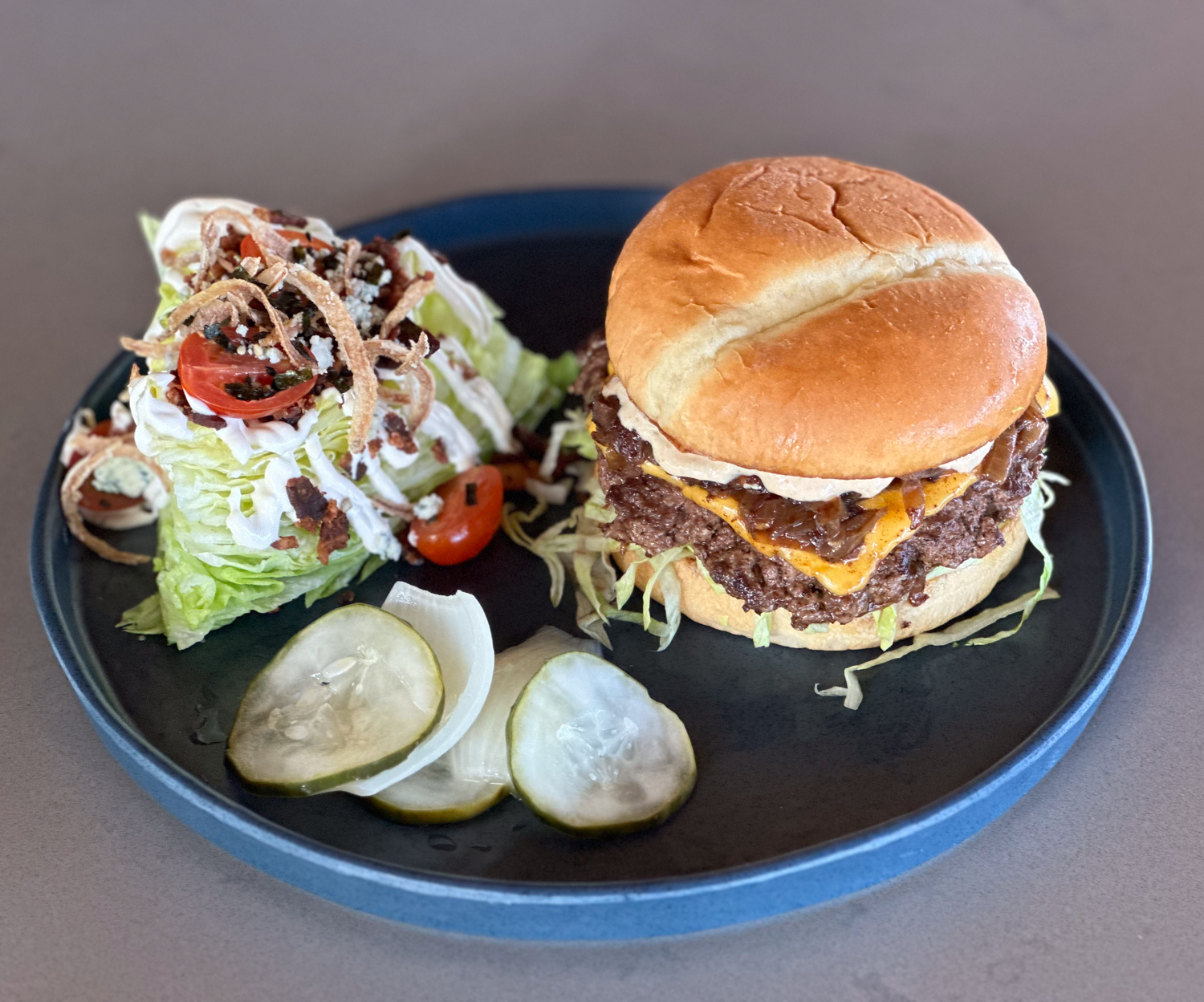 OG Burger at Friendly Waves Kauai 