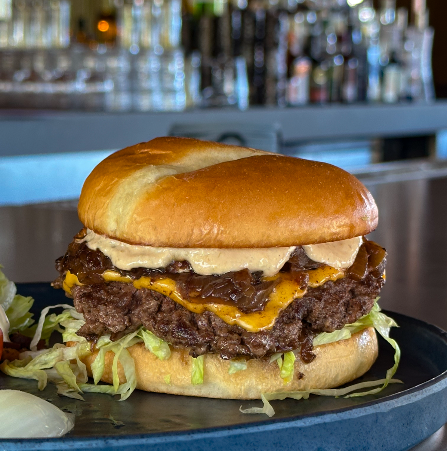 OG Burger at Friendly Waves Kauai 