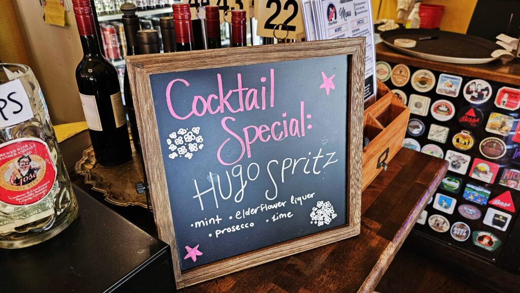 Cocktail special was another spritz