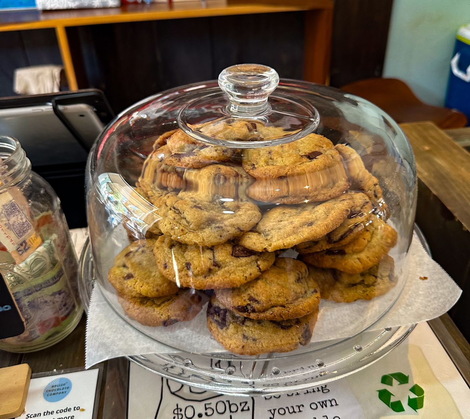 Chocolate Chip Cookies Belize Chocolate Company Caye Caulker