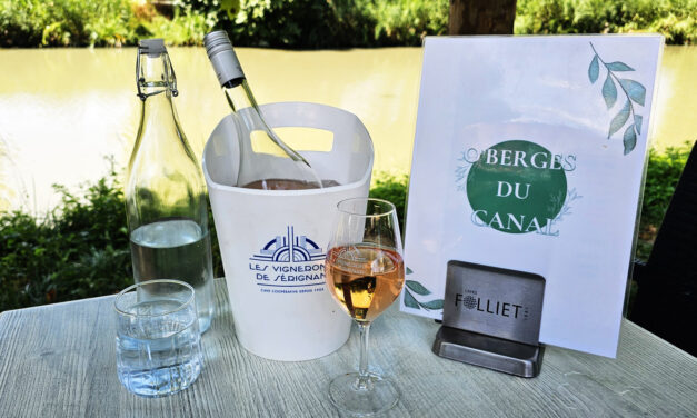 Canal Du Midi on Bike – O’Berges du Canal Restaurant, Villeneuve-lès-Béziers ~ Celebrating France